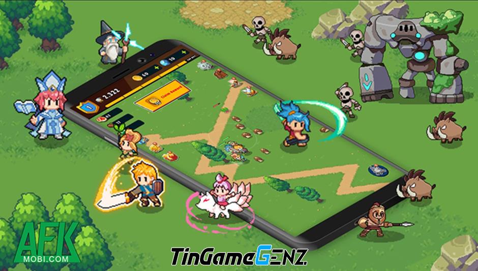 Guardian War: RPG Pixel Games - Hành trình giải cứu Công Chúa kịch tính