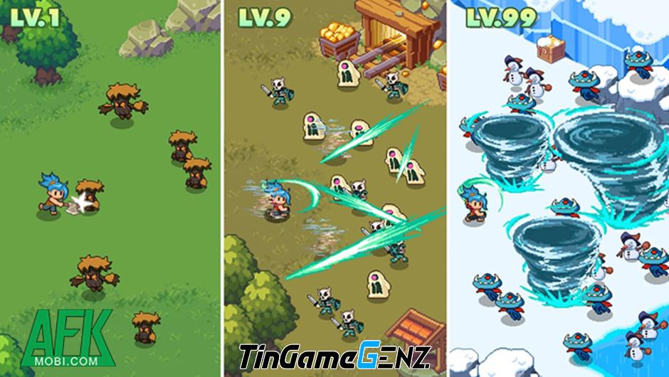 Guardian War: RPG Pixel Games - Hành trình giải cứu Công Chúa kịch tính