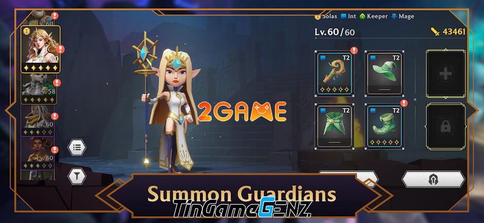 Guild of Guardians: Cuộc chiến Orc và Yêu tinh trong game thẻ tướng đồ sộ