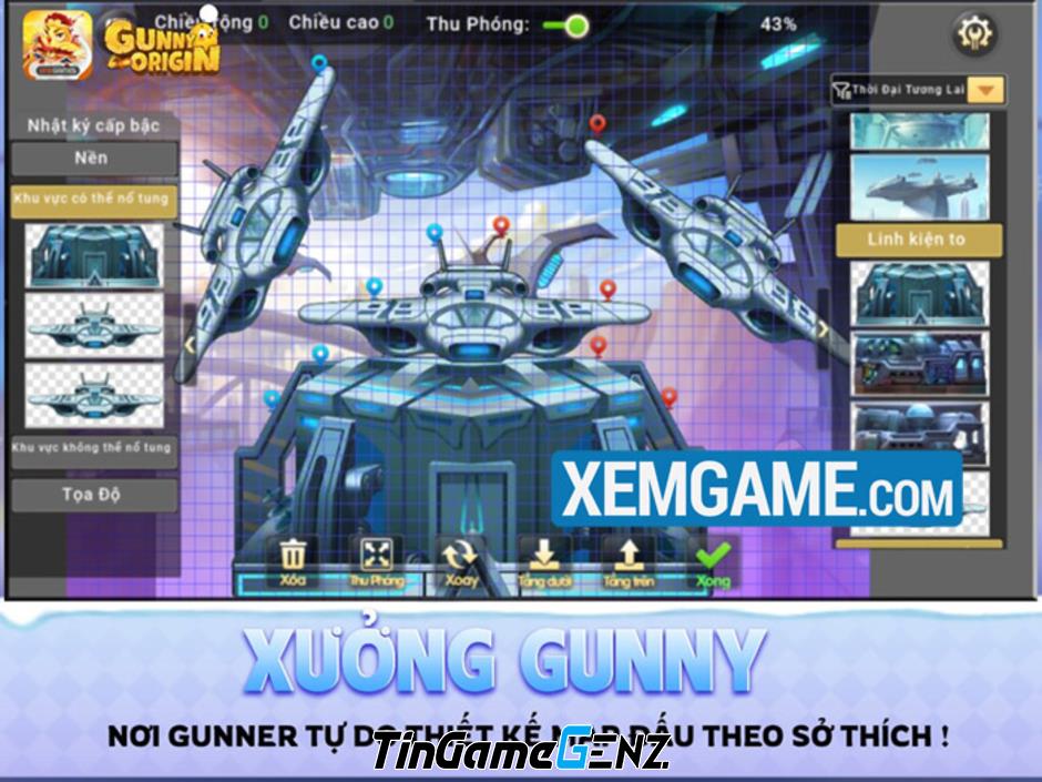 Gunny Origin: Game bắn súng tọa độ cho phép game thủ tự tạo map