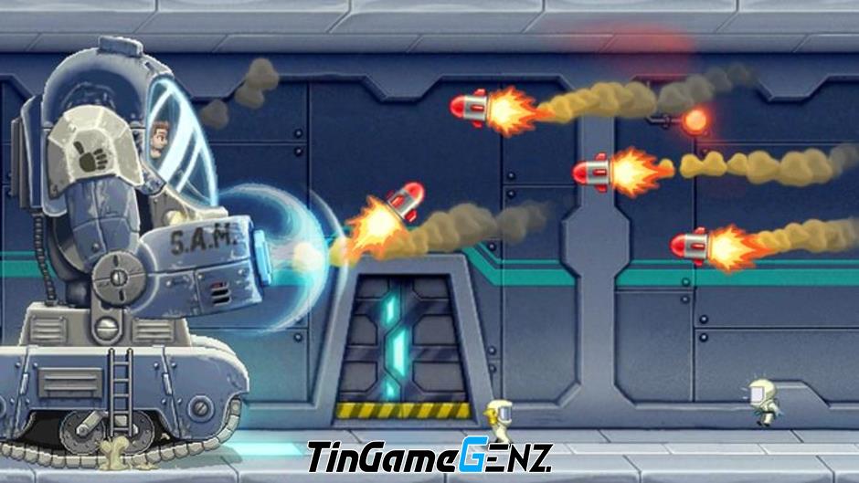 Halfbrick Studios phát hành Jetpack Joyride Classic trên cả Android và iOS.