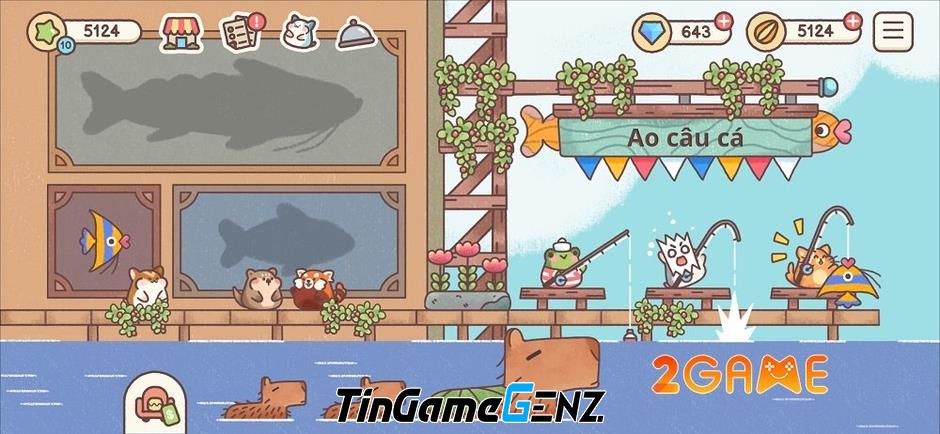 Hamster Inn: Game quản lý khách sạn phục vụ khách lông xù