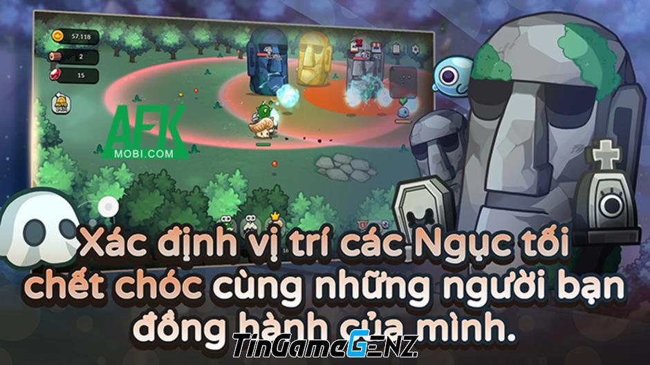 Hành trình chiến đấu với quái vật cùng Mushroom Go