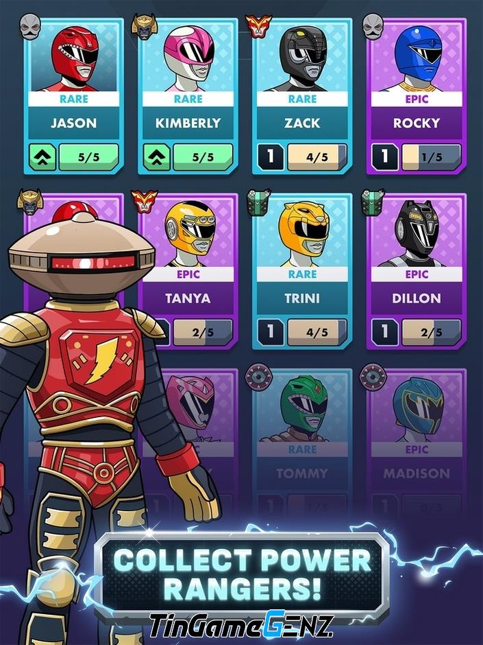 Hành trình ôn lại tuổi thơ với 5 siêu nhân Power Rangers Mighty Force