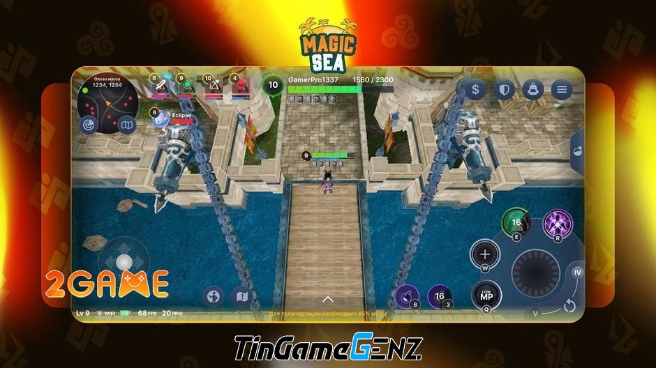 Hành trình phiêu lưu Magicsea Online trên biển