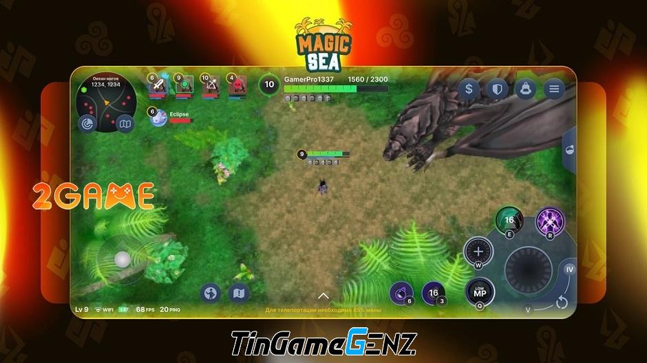 Hành trình phiêu lưu Magicsea Online trên biển