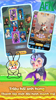 Hero Clash: Game đấu tướng chiến thuật rảnh tay với nhiều mini game giải đố hấp dẫn.