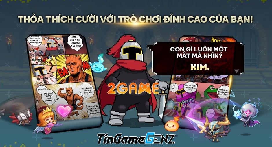 Heroic Uncle Kim: Game nhập vai tấu hài đầy hấp dẫn