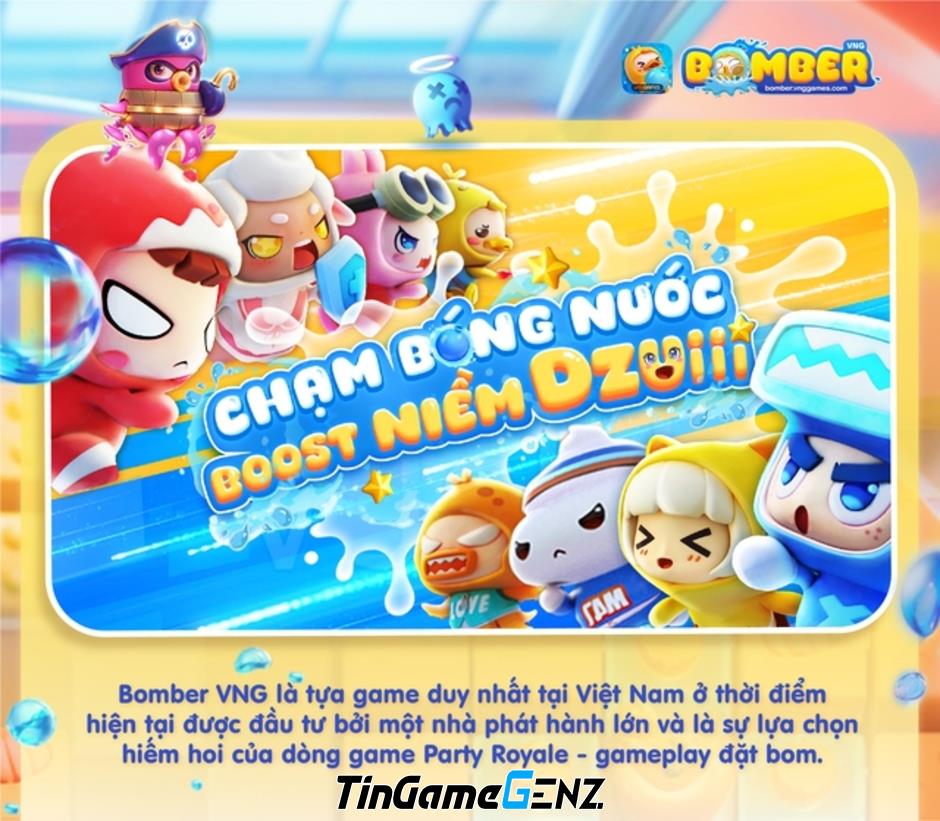 Hình ảnh đầu tiên của Bomber VNG hé lộ: Game thủ mong đợi bao lâu đã được tiết lộ