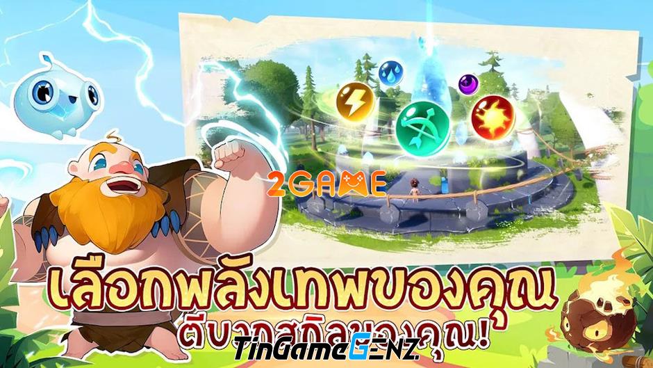 Hóa thân bảo vệ bộ tộc tiền sử trong Wild Legend - game nhập vai.