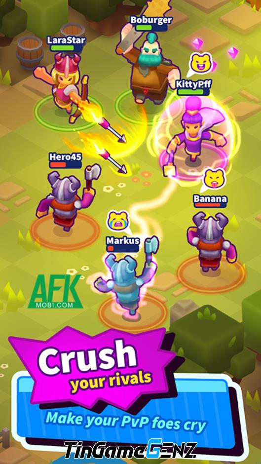 Hóa thành thợ săn tiền thưởng khám phá ngục tối trong Bounty Buddies: PvP Dungeon