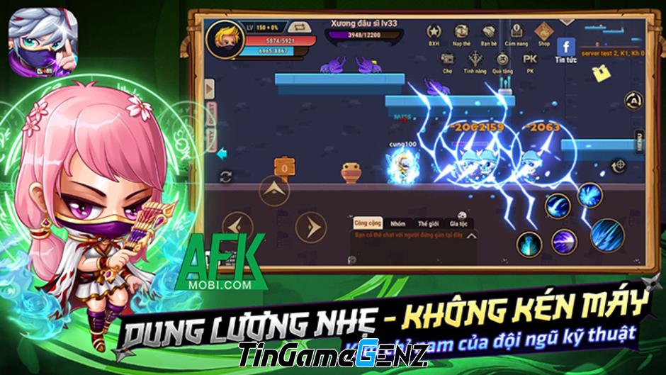 Học viện Ninja: Shinobi Battle ra mắt phiên bản thử nghiệm tại Việt Nam