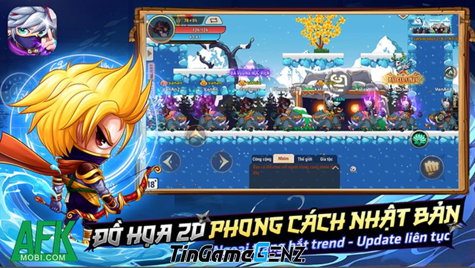 Học viện Ninja: Shinobi Battle ra mắt phiên bản thử nghiệm tại Việt Nam