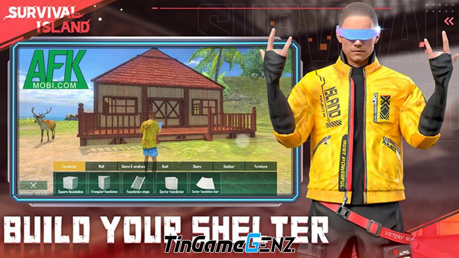 Hòn đảo Sinh tồn: Thế giới ngập dưới nước biển cho game thủ