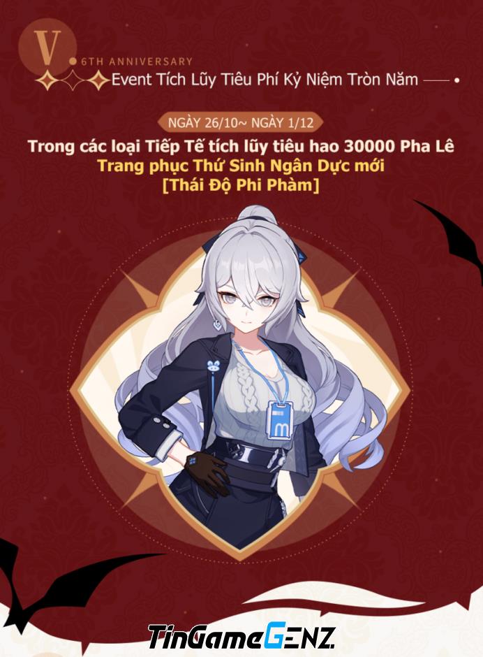 Honkai Impact 3rd kỷ niệm 6 năm ra mắt: Event đặc biệt và phần quà hấp dẫn