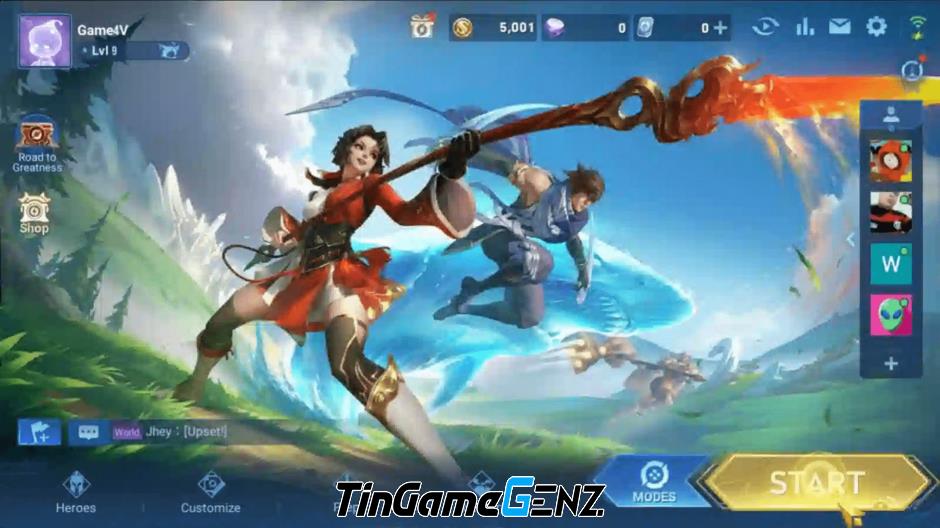 Honor of Kings Cloud: Chơi game không cần tải file lớn