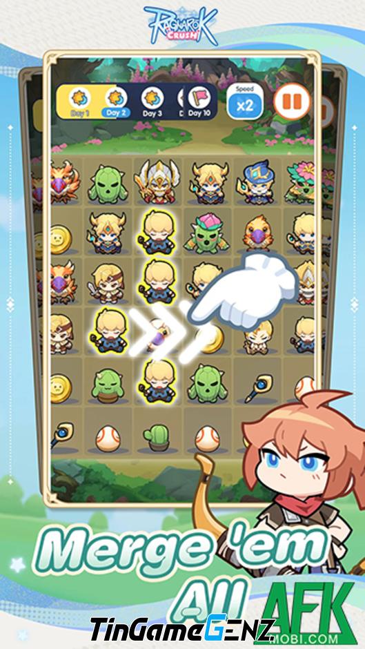 Hợp Nhất Chiến Thuật Để Đè Bẹp Quái Vật Trong Ragnarok Crush: Match & Merge - Bí Quyết Thành Công!