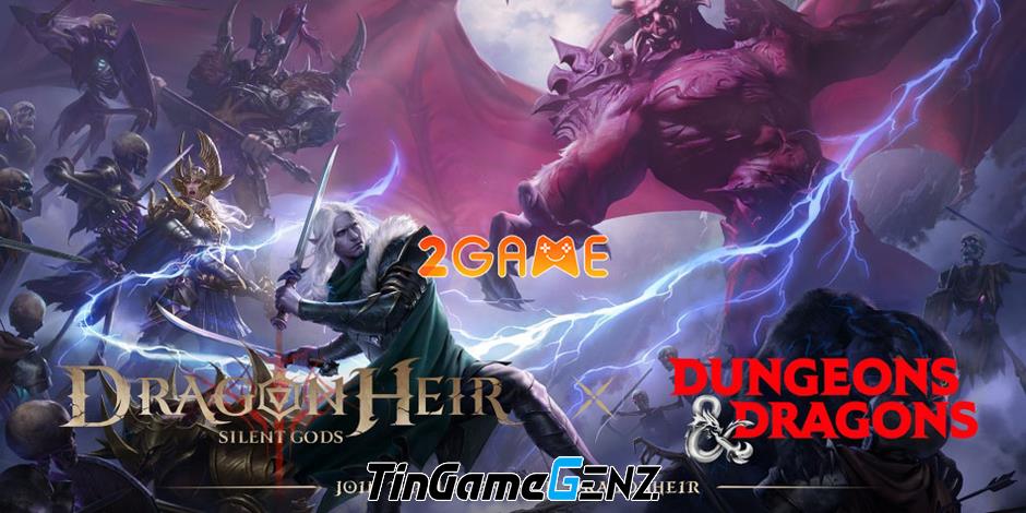 Hợp tác giữa Dungeons & Dragons và Dragonheir: Silent Gods trong làng game mobile