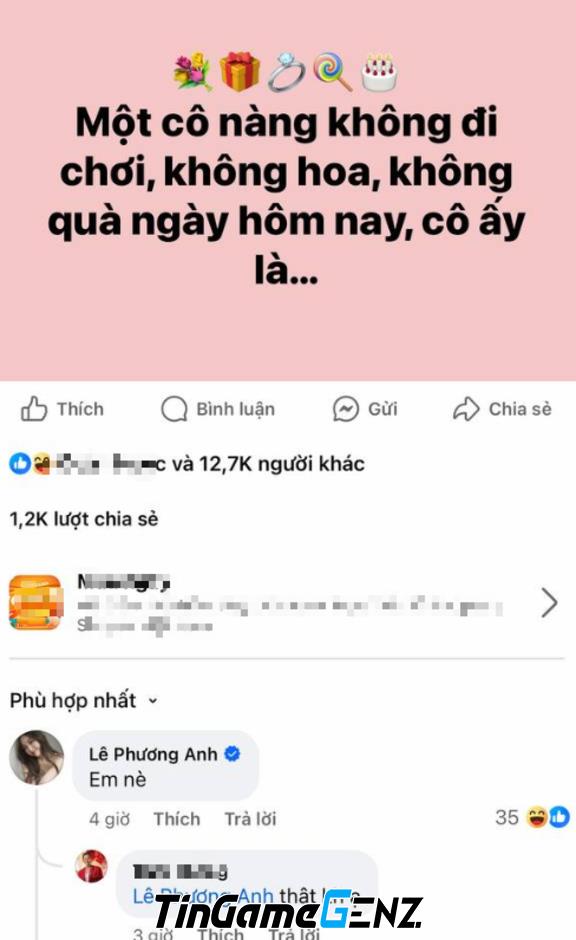 "Hot Girl Chia Sẻ Câu Chuyện Đầy Éo Le Về Ngày 20/10 Qua Một Bình Luận Gây Chấn Động"