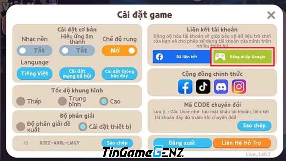 Hướng dẫn đổi avatar trong Play Together bằng Google năm 2024