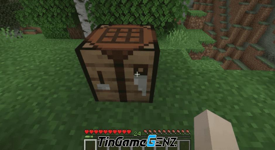 Hướng dẫn làm gậy trong Minecraft 1.21 cho game thủ.