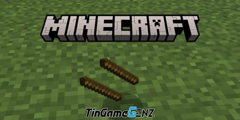 Hướng dẫn làm gậy trong Minecraft 1.21 cho game thủ.