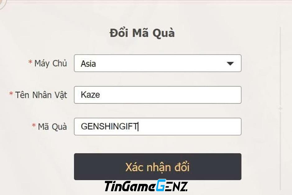 Hướng dẫn nhập code Genshin Impact mới nhất năm 2024
