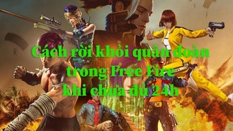 Hướng dẫn rời quân đoàn trong Free Fire trước thời gian 24h