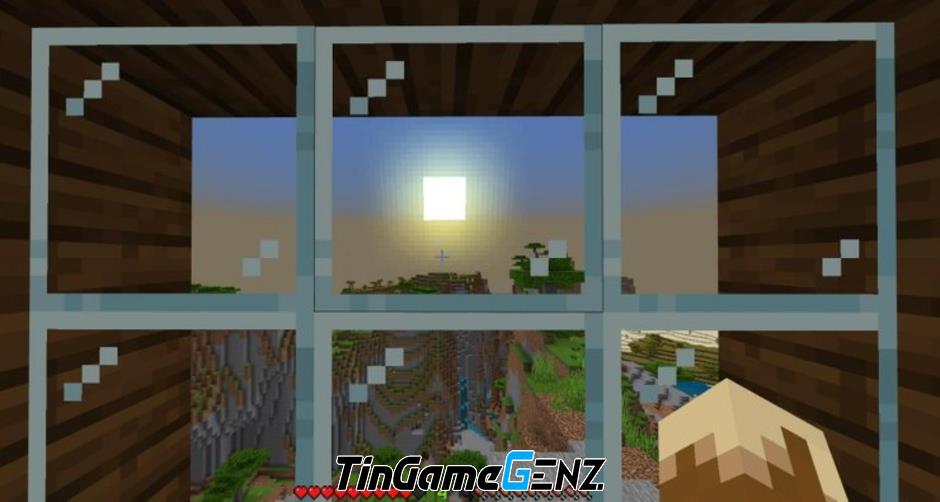 Hướng dẫn tạo và sử dụng khối thủy tinh trong Minecraft năm 2023.