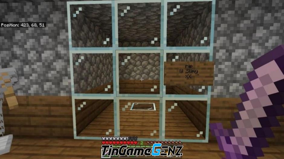 Hướng dẫn tạo và sử dụng khối thủy tinh trong Minecraft năm 2023.