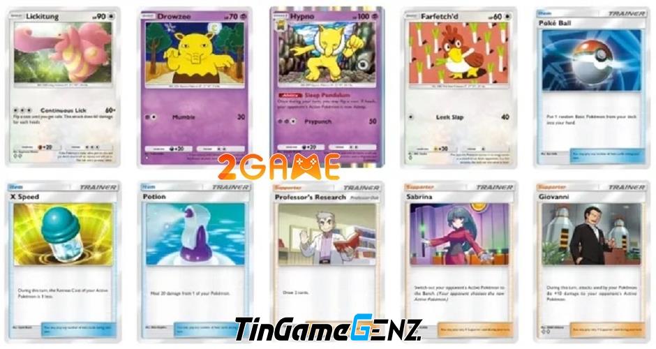 Hướng Dẫn Toàn Diện Xây Dựng Bộ Bài Pokémon TCG Với Lickitung Trong Pokémon TCG Pocket