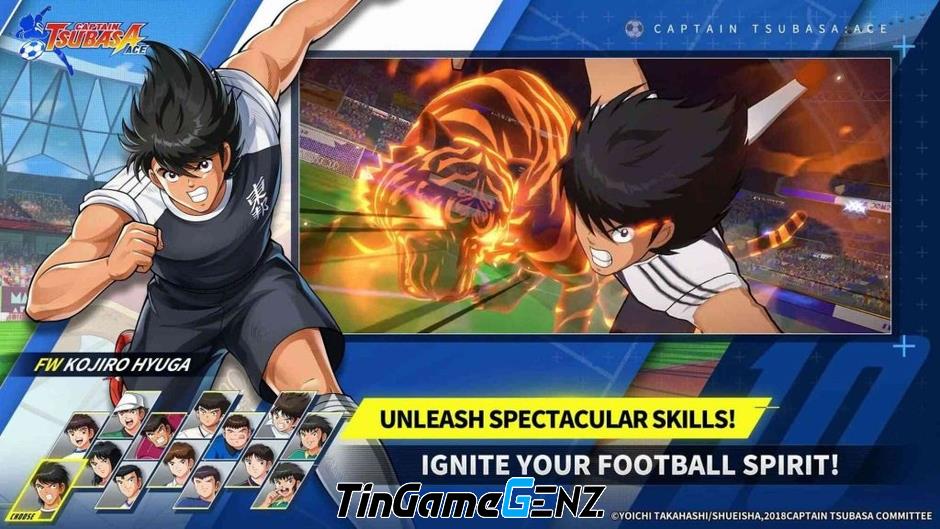 Huyền thoại tuổi thơ Tsubasa - Hoà mình vào trận bóng rực lửa cùng Captain Tsubasa Ace