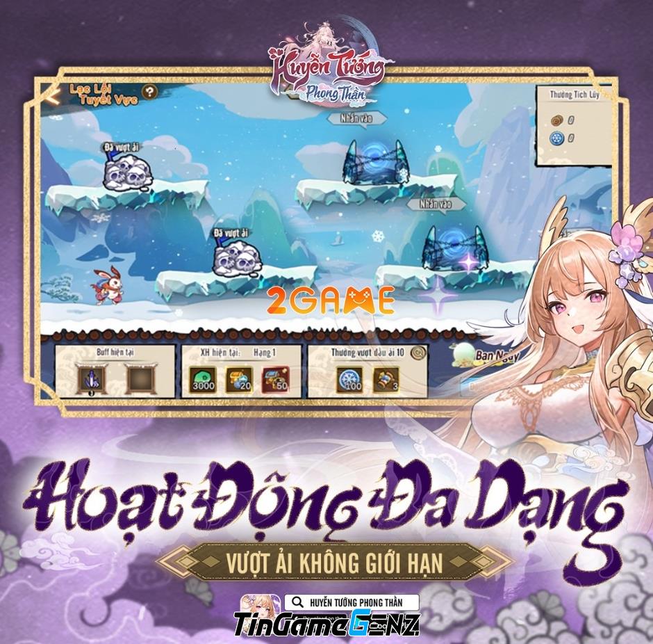 "Huyễn Tướng Phong Thần – Game gacha hấp dẫn với dàn mỹ nhân xinh đẹp sắp ra mắt"