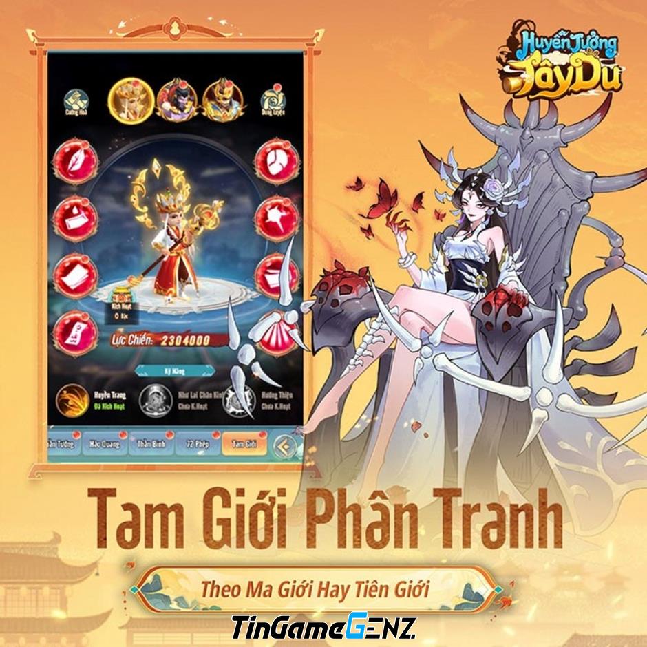 "Huyễn Tưởng Tây Du - Khám Phá Game Nhập Vai Đấu Tướng Hấp Dẫn Ra Mắt Ngày 24/10"