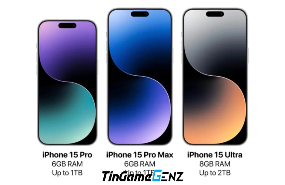 iPhone 15: Khung viền titan, màu sắc mới và giá bất ngờ!