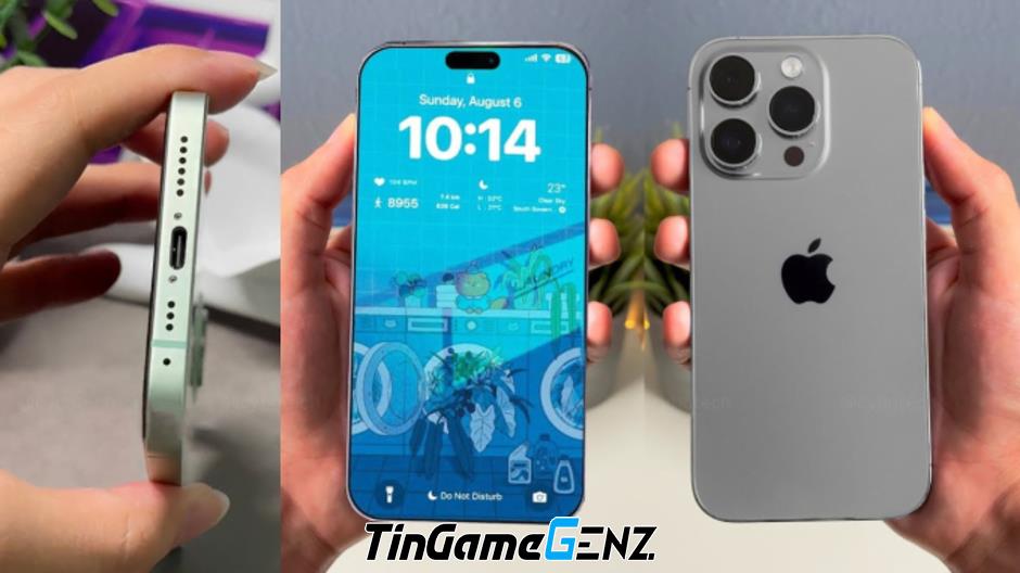 iPhone 15: Khung viền titan, màu sắc mới và giá bất ngờ!