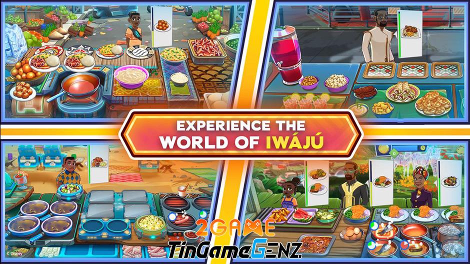 Iwájú: Rising Chef - Game mobile casual Châu Phi của Disney sắp ra mắt