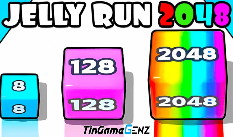 Jelly Run 2048 - Game casual hấp dẫn với lối chơi đơn giản và thành công.