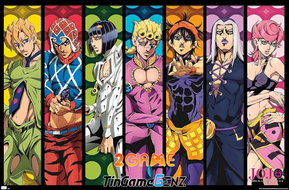 JoJo’s Bizarre Adventure: Game nhập vai dựa trên anime nổi tiếng sẽ ra mắt vào năm 2025