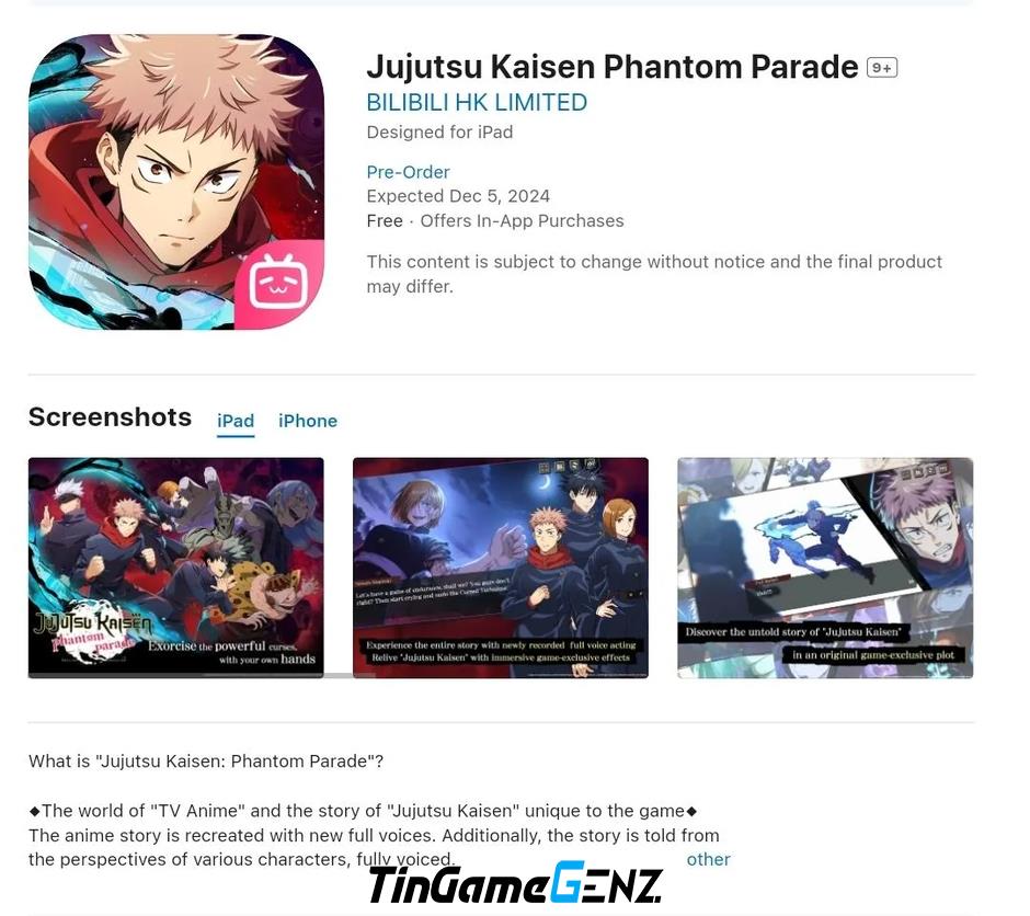 Jujutsu Kaisen: Phantom Parade - Cuối Cùng 