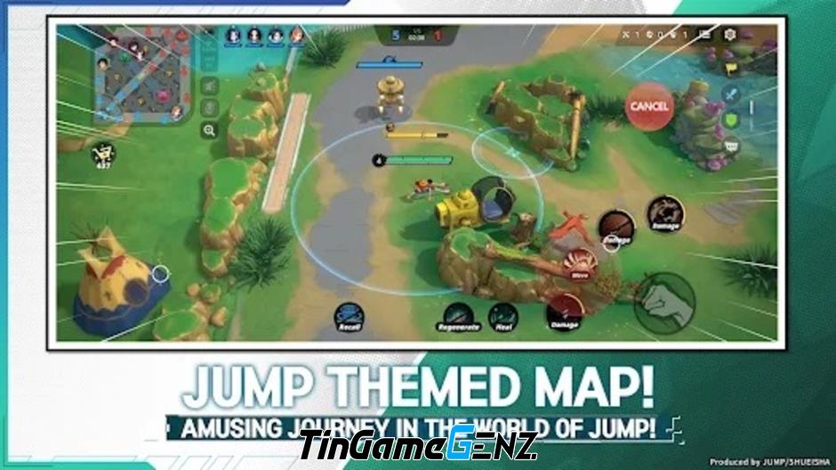 JUMP: Assemble - Sự hòa trộn tuyệt vời giữa Manga và game MOBA