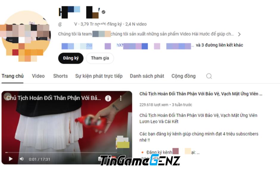 Kênh YouTube có gần 4 triệu follow bị VTV phỏng vấn về vấn đề gây tranh cãi