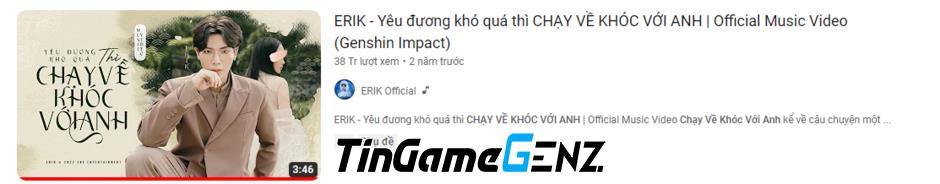 Kết hợp Genshin Impact với ca sĩ nổi tiếng Việt: liệu có thành công?