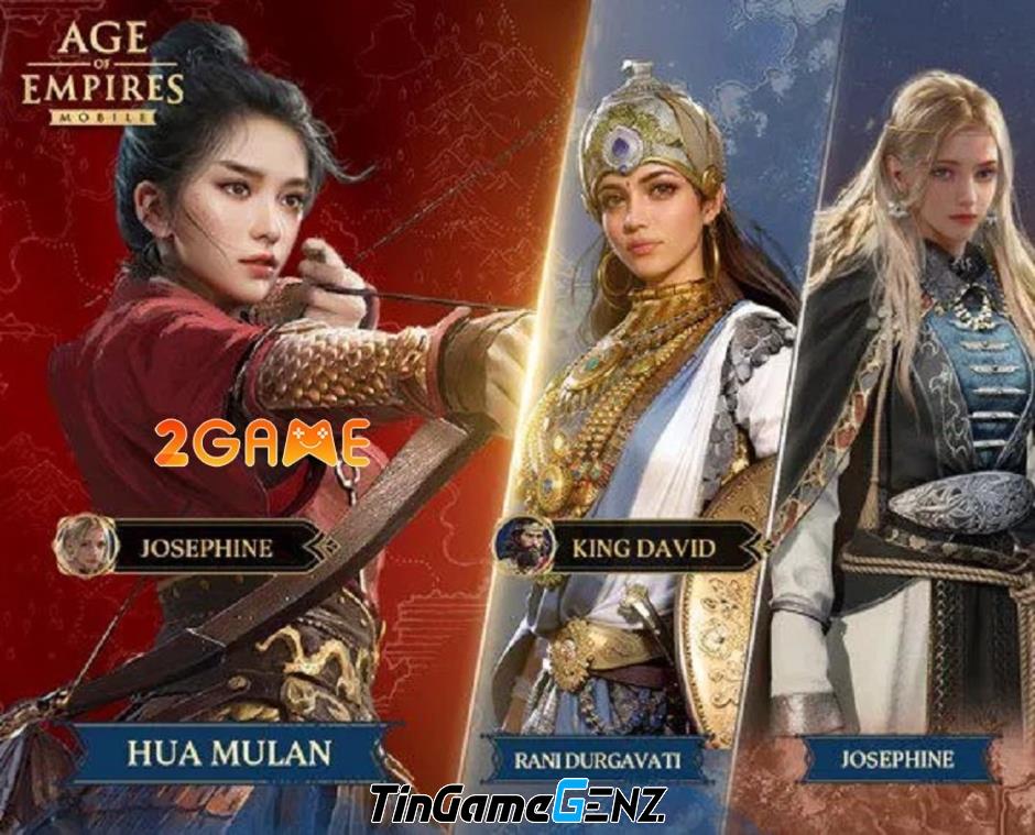 Khám Phá 3 Đội Hình Anh Hùng Xuất Sắc Trong Age of Empires Mobile Dành Cho Người Mới Bắt Đầu