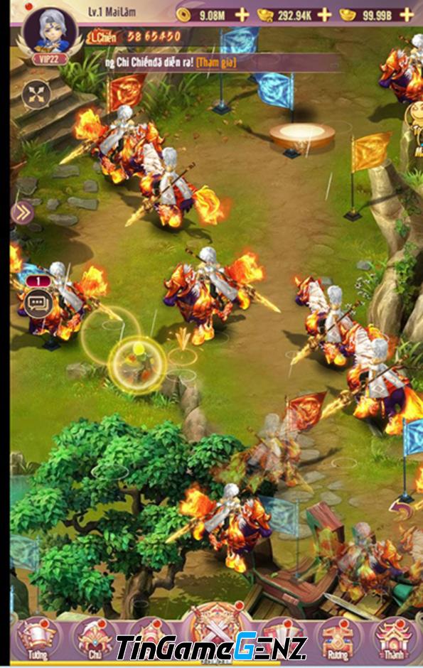 Khám Phá 5 Chiến Trường Đẫm Máu Nhất Trong Game Hot Chân Vương 3Q!