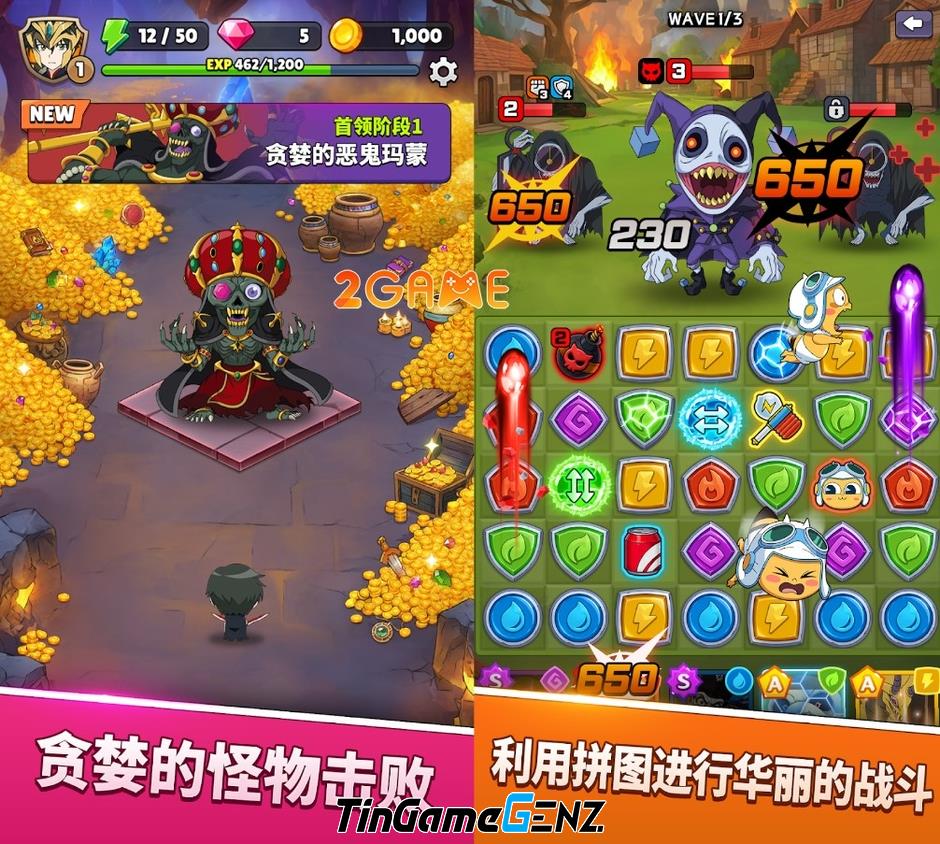 Khám Phá 8 Game Match-3 Xuất Sắc Nhất Năm 2024 Với Đồ Họa Đỉnh Và Lối Chơi Hấp Dẫn