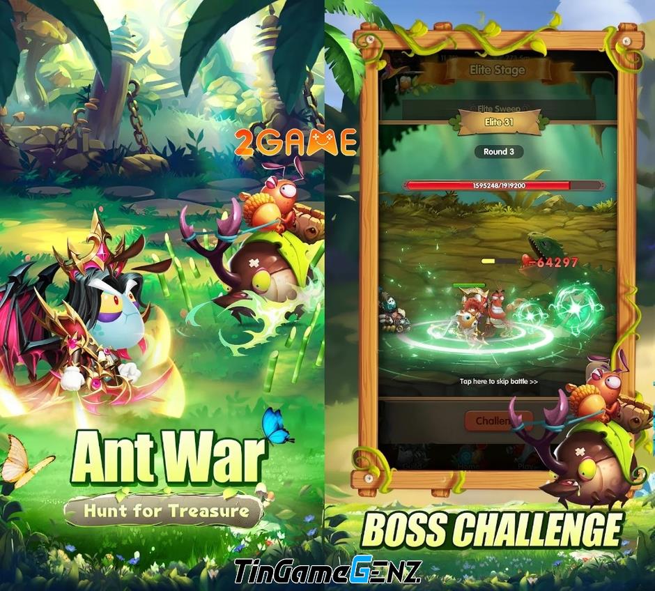 Khám Phá Ant Wars: Treasure Hunt – Cách Mở Rương Độc Đáo Qua Game Đánh Bài!