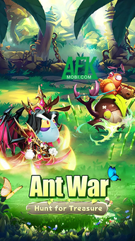 "Khám Phá Ant Wars: Treasure Hunt - Trải Nghiệm Mở Rương Độc Đáo Qua Lối Chơi Đánh Bài"