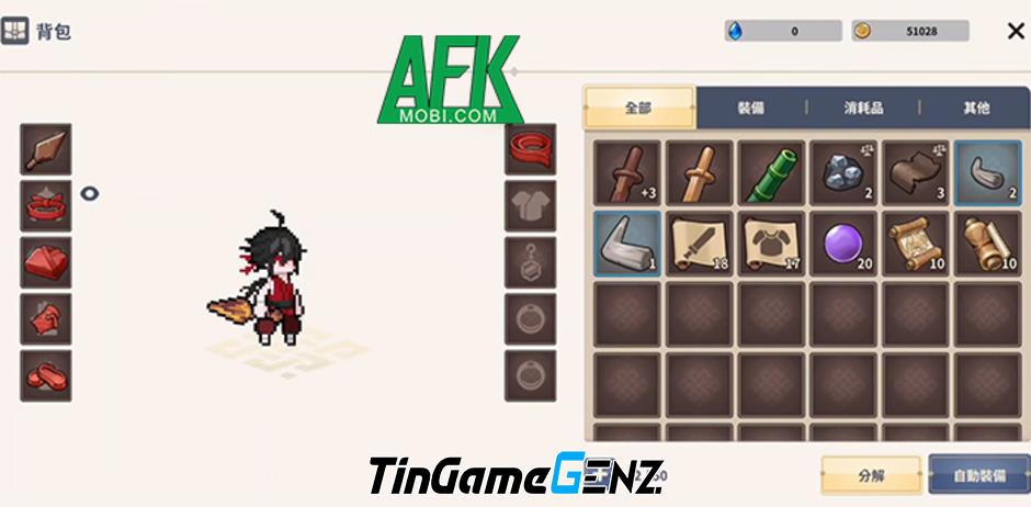 Khám Phá Awakening: Game Nhập Vai Wuxia Pixel RPG Nhàn Rỗi Đỉnh Cao Thế Giới Võ Hiệp