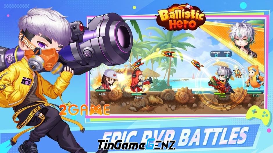 Khám Phá Ballistic Hero VNG: Giải Quyết Mỗi Phát Bắn Như Một Bài Toán Thú Vị